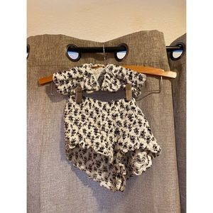 USED Blue Life Smocked Festival Set